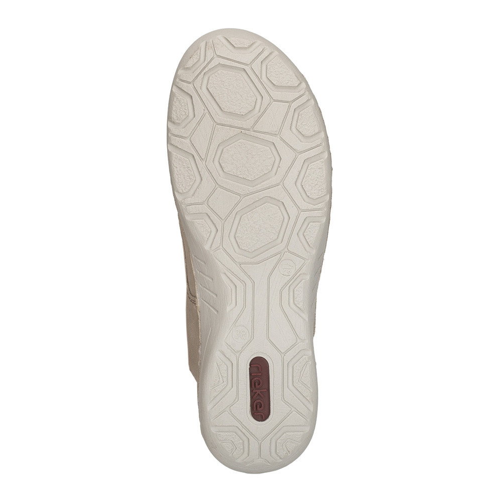 detail Dámské polobotky RIEKER 52520-62 béžová S6