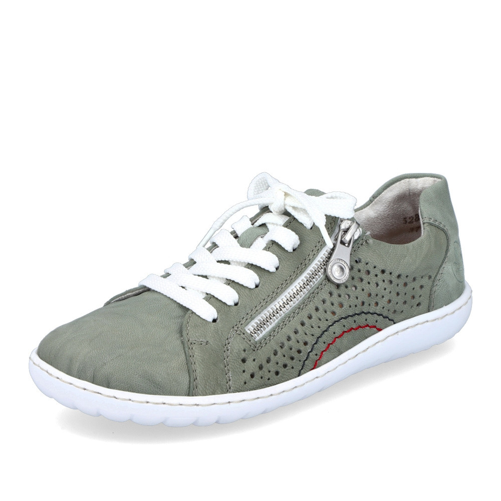 detail Dámské polobotky RIEKER RIE-10103678-S3 zelená