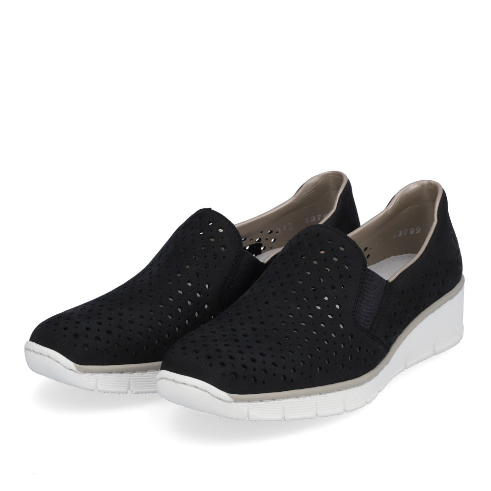 detail Dámské mokasíny RIEKER RIE-10103681-S3 modrá