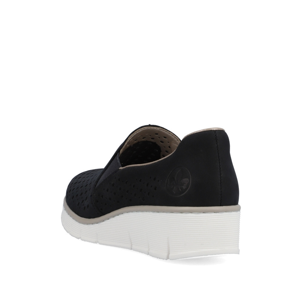 detail Dámské mokasíny RIEKER RIE-10103681-S3 modrá