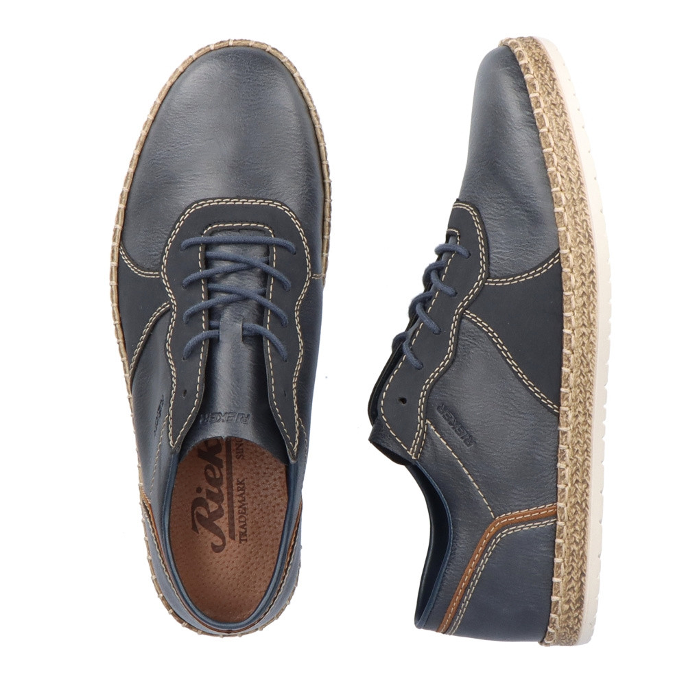 detail Pánské polobotky RIEKER RIE-10103695-S3 modrá
