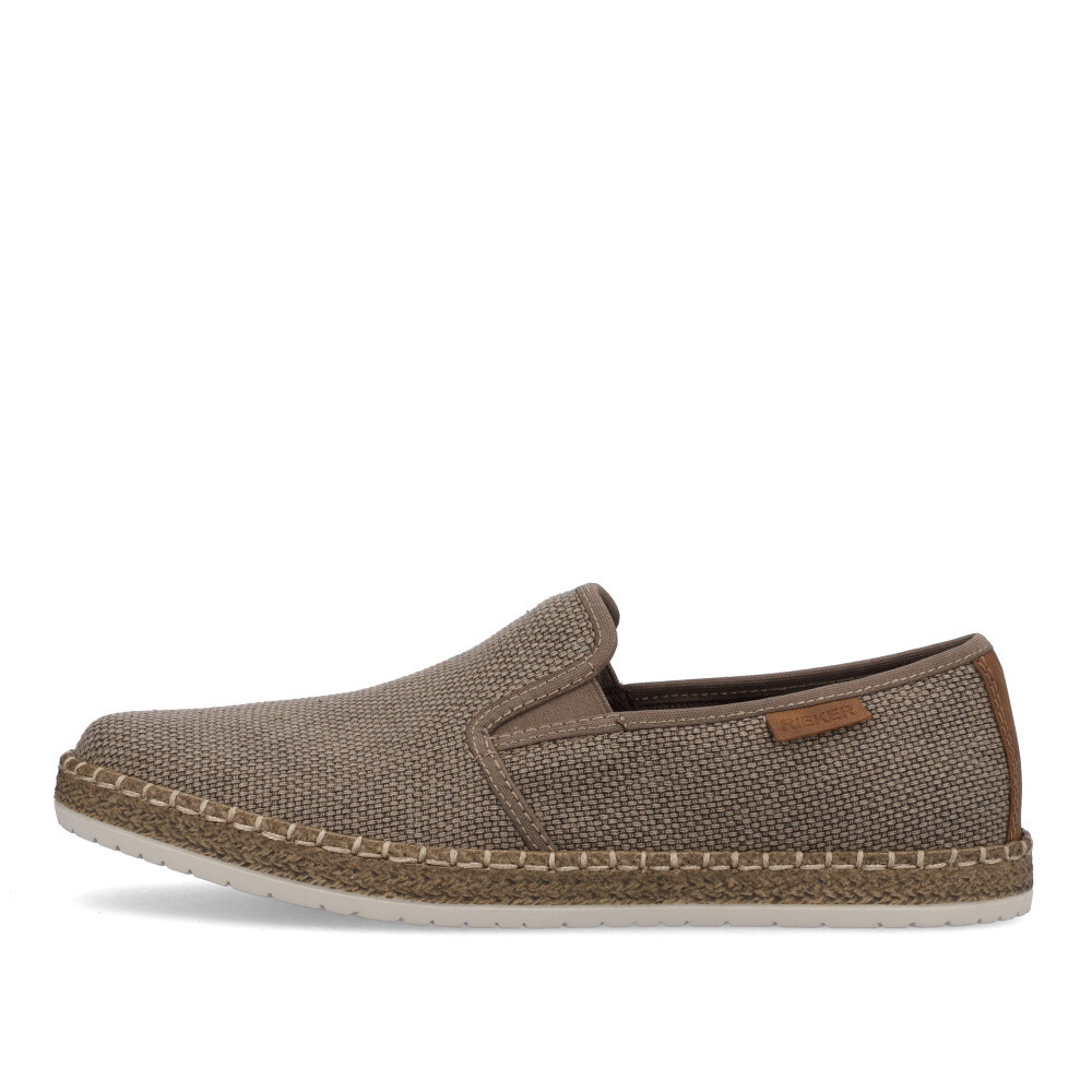 detail Pánské mokasíny RIEKER B5265-64 béžová S5