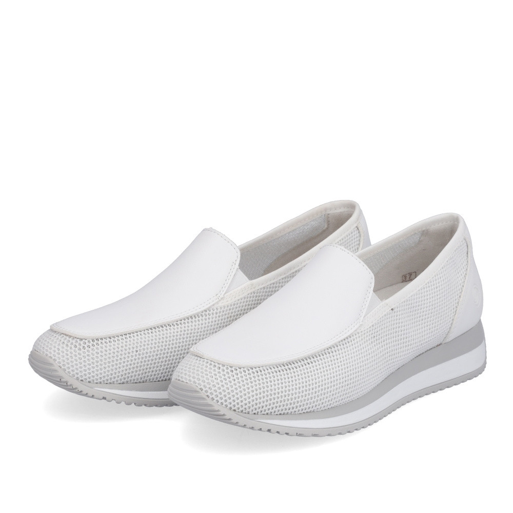 detail Dámské mokasíny REMONTE D0H07-80 bílá S3