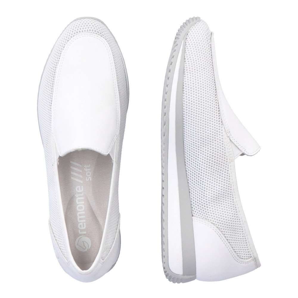 detail Dámské mokasíny REMONTE D0H07-80 bílá S3