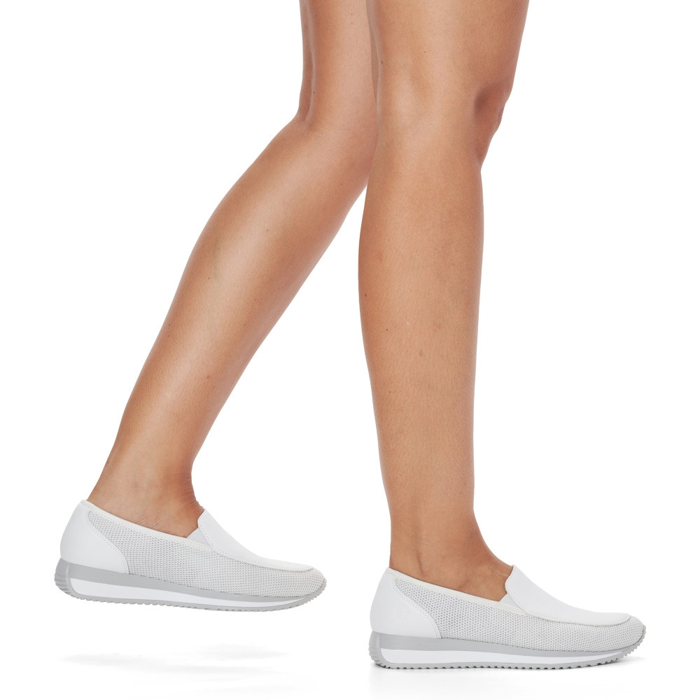 detail Dámské mokasíny REMONTE D0H07-80 bílá S3