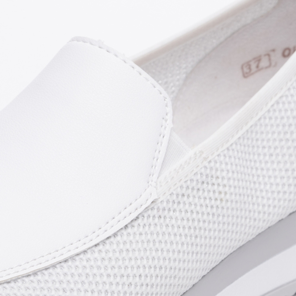 detail Dámské mokasíny REMONTE D0H07-80 bílá S3