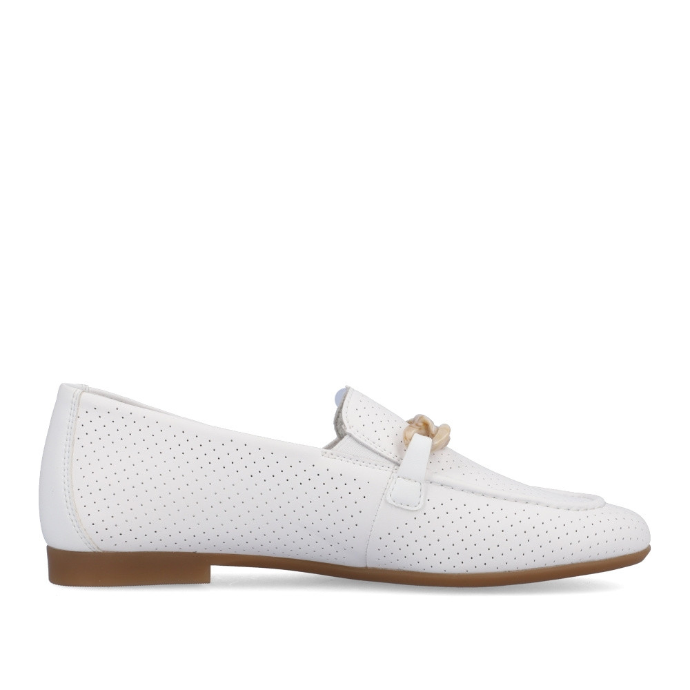 detail Dámské mokasíny REMONTE D0K01-80 bílá S3
