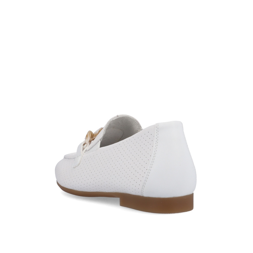 detail Dámské mokasíny REMONTE D0K01-80 bílá S3