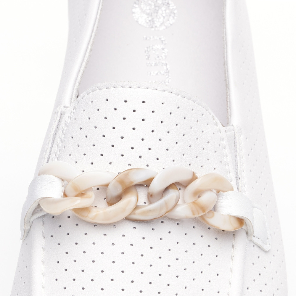 detail Dámské mokasíny REMONTE D0K01-80 bílá S3