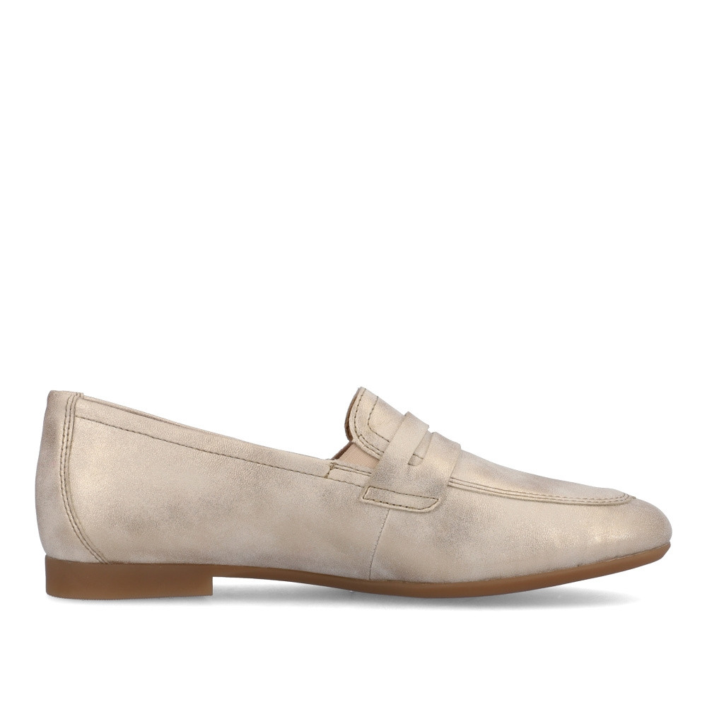 detail Dámské mokasíny REMONTE D0K02-60 zlatá S3