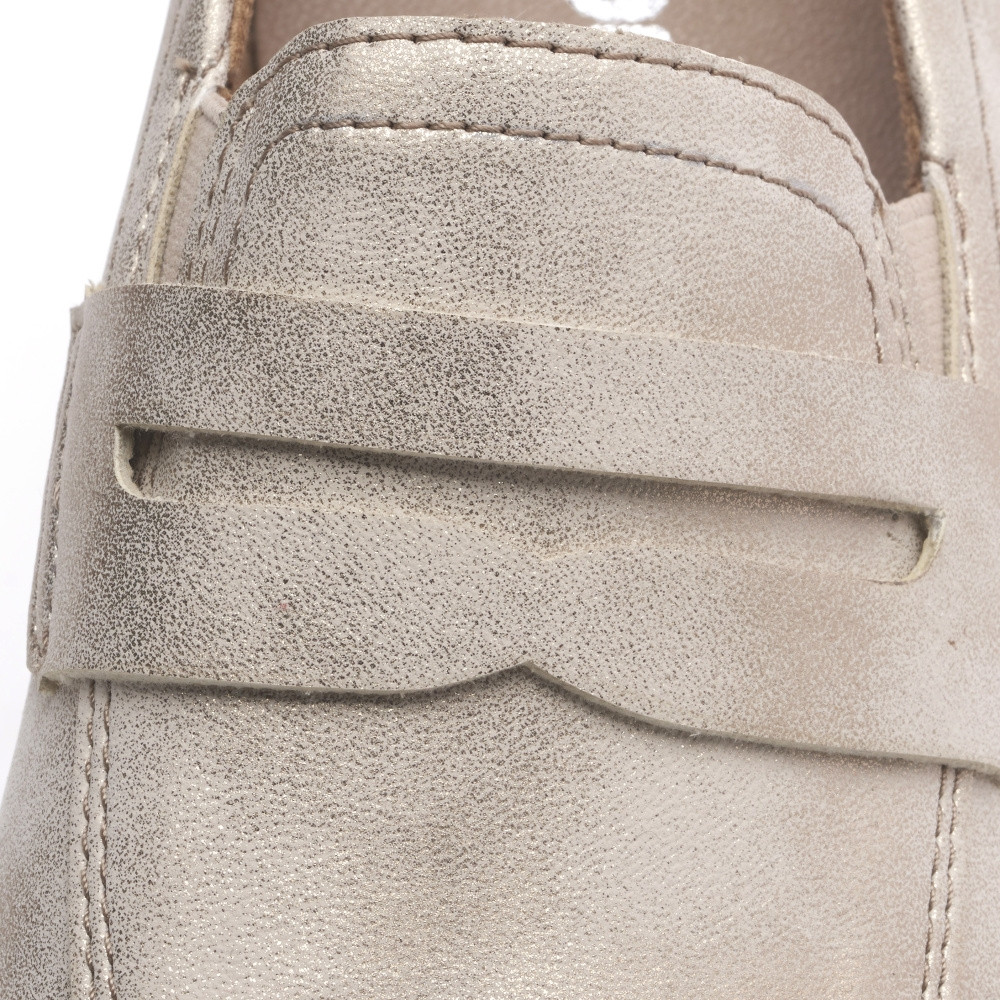 detail Dámské mokasíny REMONTE D0K02-60 zlatá S3