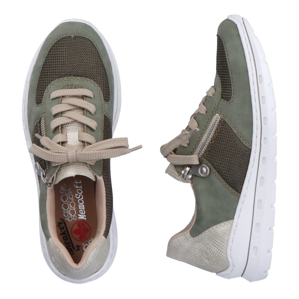 detail Dámské tenisky RIEKER RIE-10103774-S3 zelená