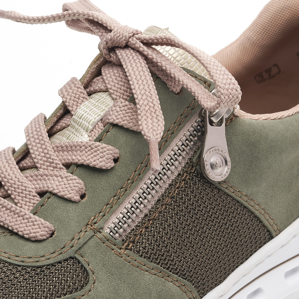 detail Dámské tenisky RIEKER RIE-10103774-S3 zelená