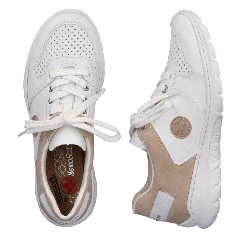 detail Dámské tenisky RIEKER L3214-80 bílá S4