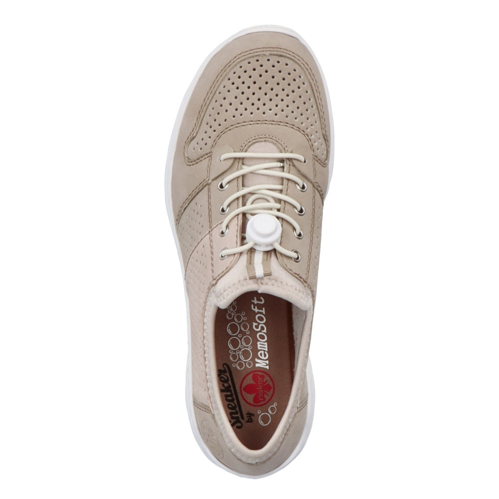 detail Dámské tenisky RIEKER L3254-62 béžová S5