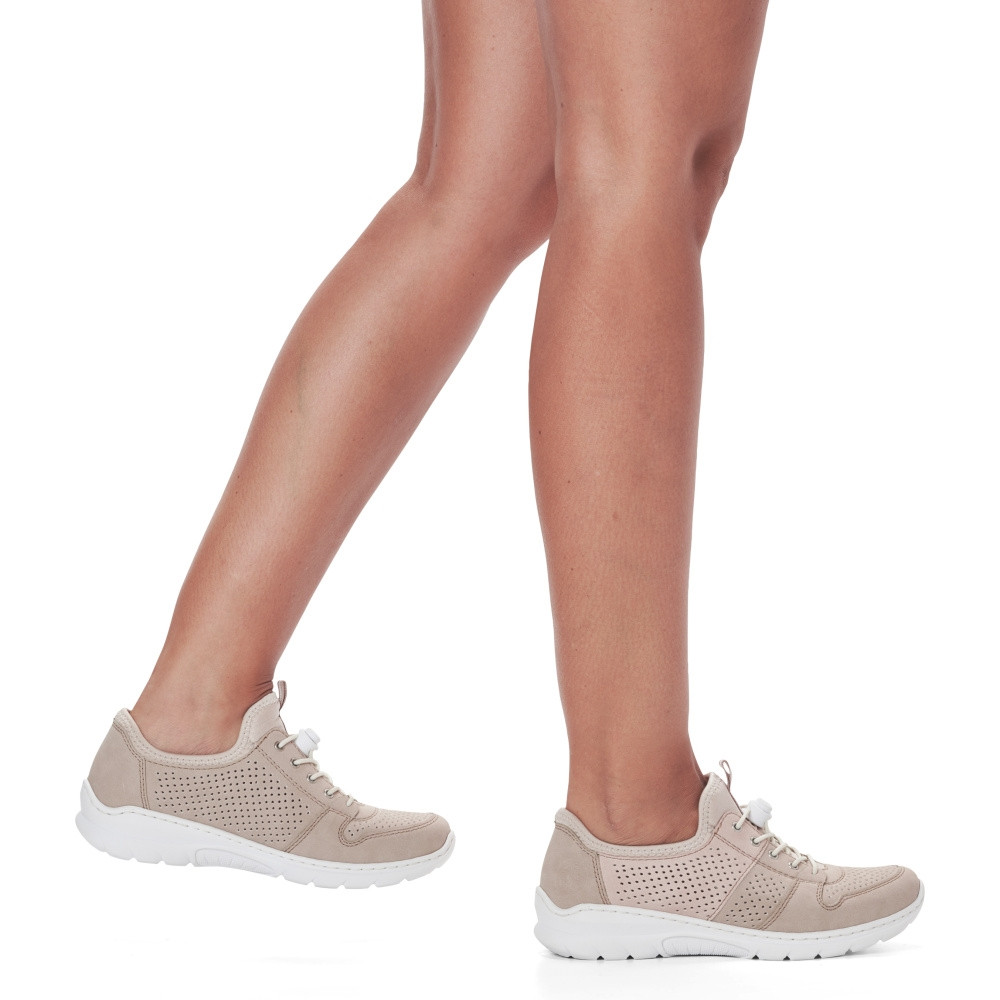 detail Dámské tenisky RIEKER L3254-62 béžová S5