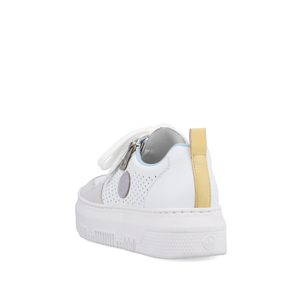 detail Dámske tenisky RIEKER M1905-80 biela S3