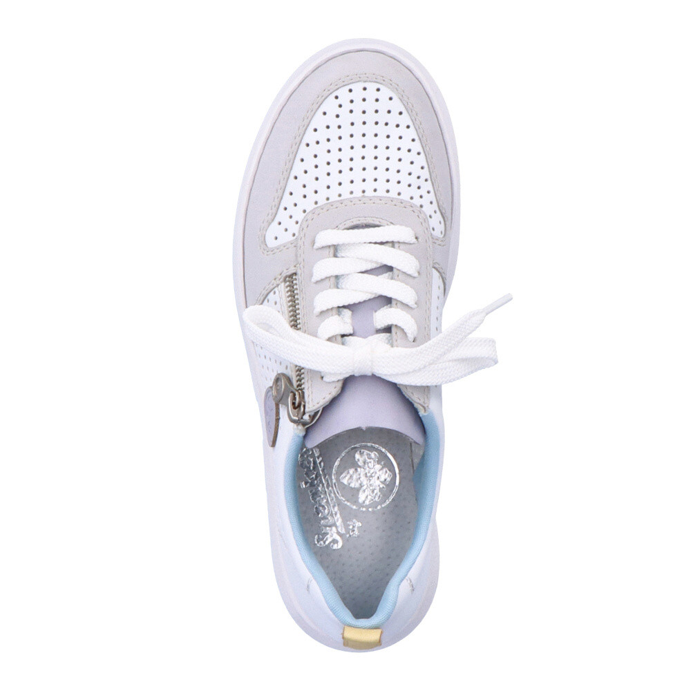 detail Dámske tenisky RIEKER M1905-80 biela S3