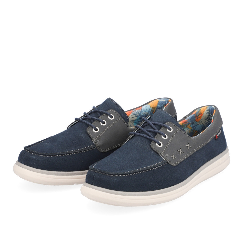 detail Pánské polobotky RIEKER RIE-10103889-S3 modrá