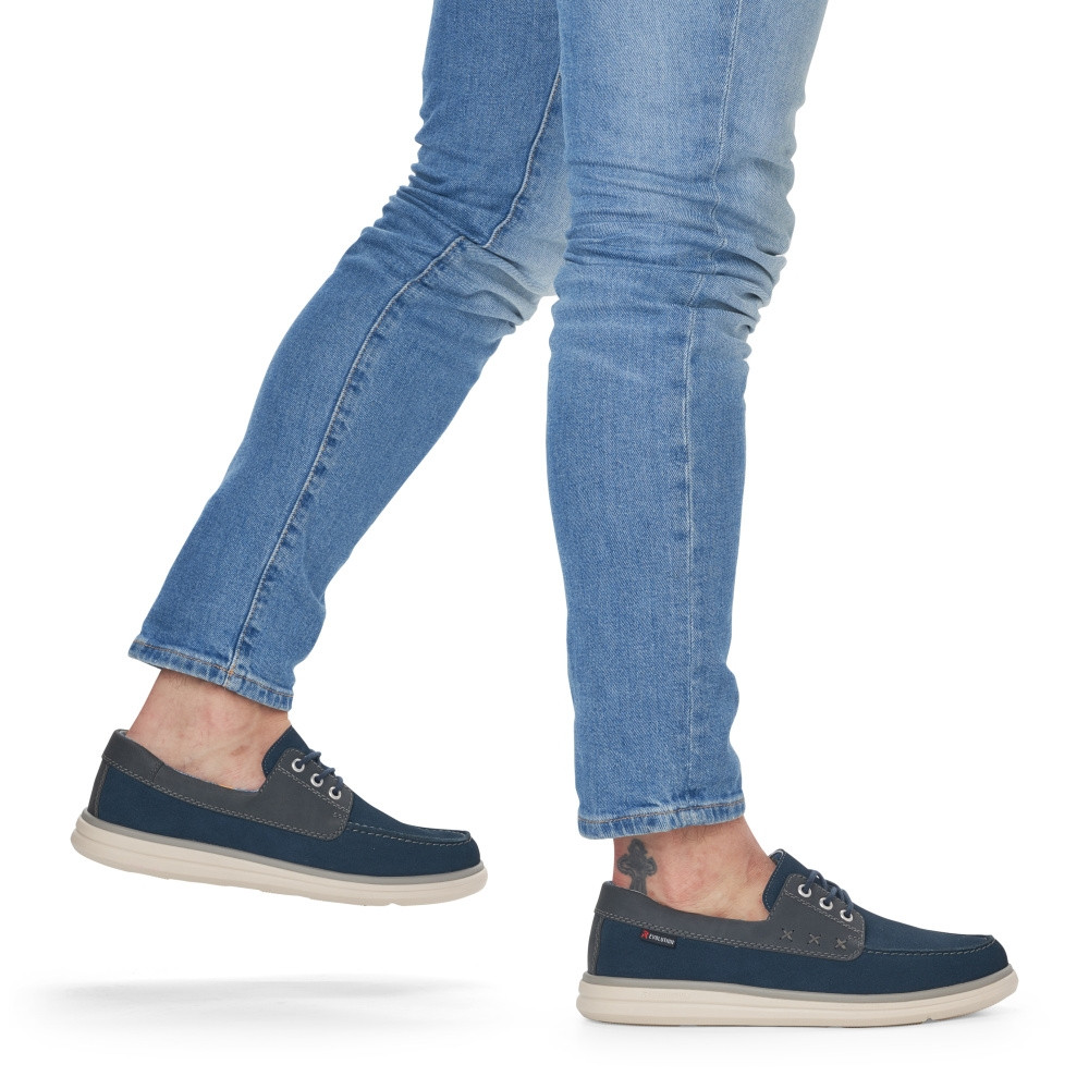 detail Pánské polobotky RIEKER RIE-10103889-S3 modrá