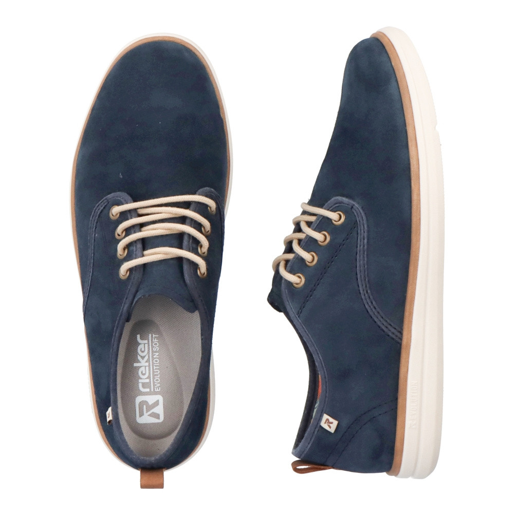 detail Pánské polobotky RIEKER REVOLUTION U0603-14 modrá S3