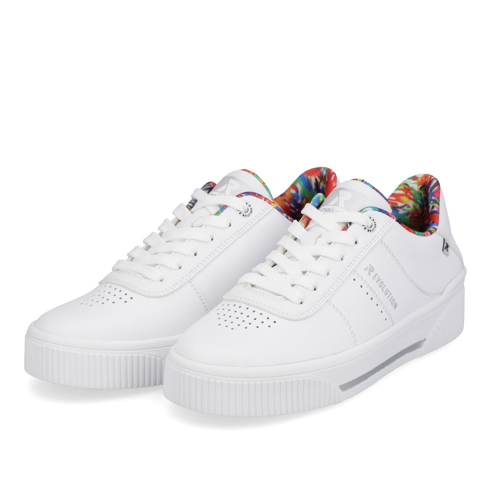 detail Dámské tenisky RIEKER REVOLUTION W0702-80 bílá S3