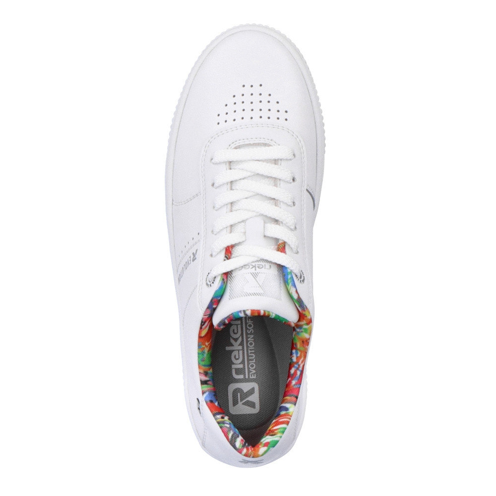 detail Dámské tenisky RIEKER REVOLUTION W0702-80 bílá S3