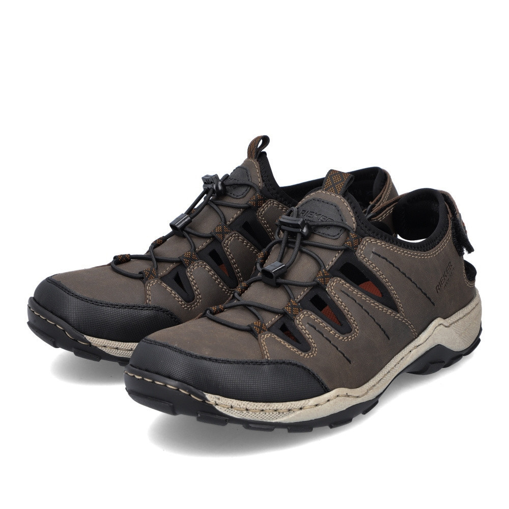 detail Pánské tenisky RIEKER RIE-10103930-S3 hnědá