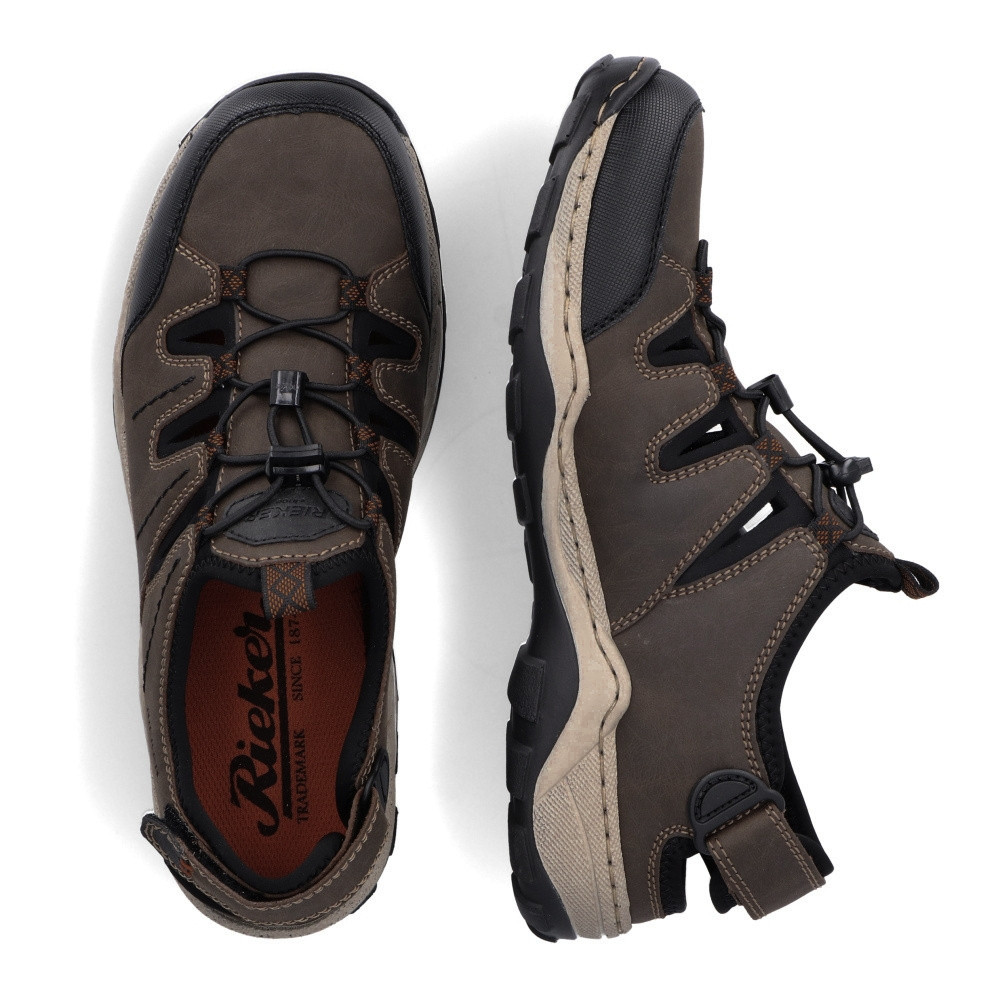 detail Pánské tenisky RIEKER RIE-10103930-S3 hnědá