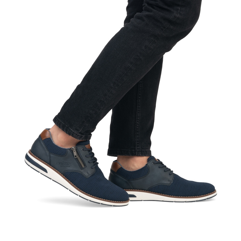 detail Pánské polobotky RIEKER 11311-14 modrá S5