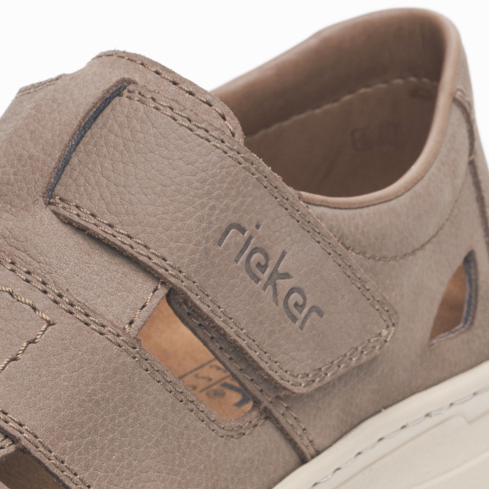 detail Pánské polobotky RIEKER 14369-25 hnědá S3