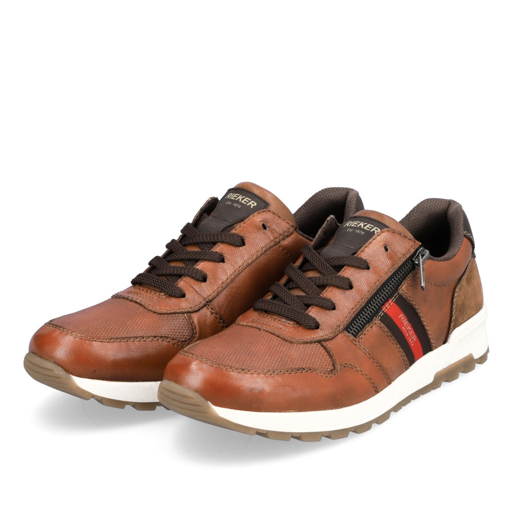 detail Pánské polobotky RIEKER 15105-22 hnědá S3