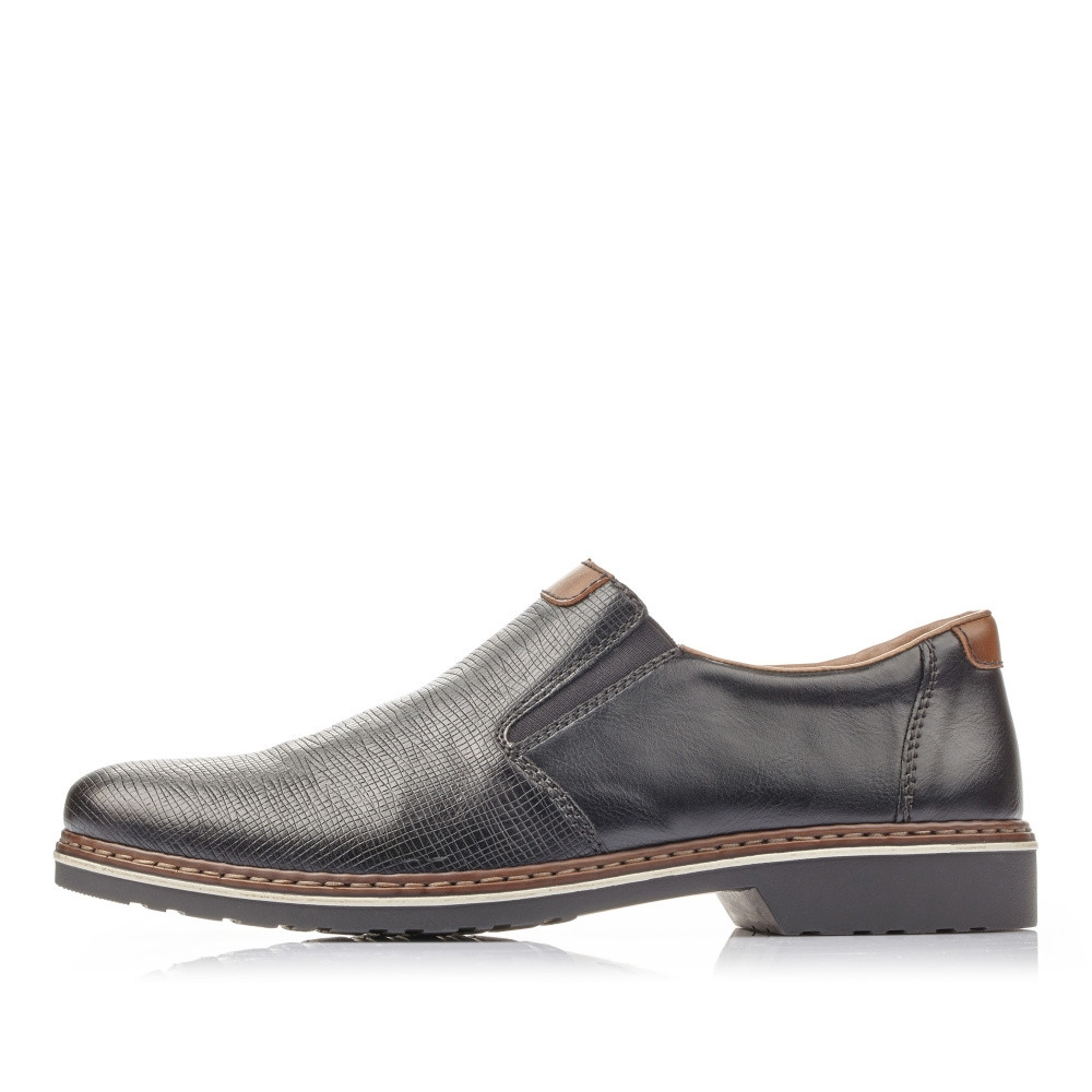 detail Pánské mokasíny RIEKER RIE-10103959-S3 černá