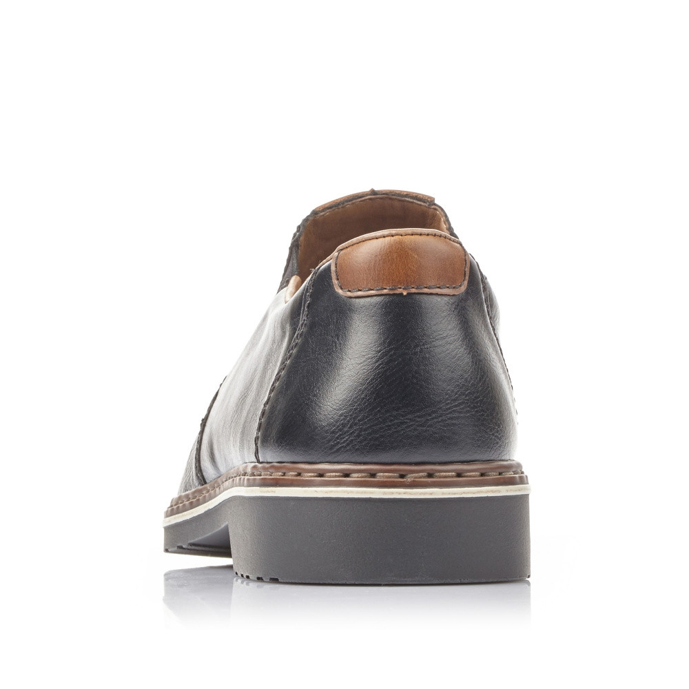 detail Pánské mokasíny RIEKER RIE-10103959-S3 černá