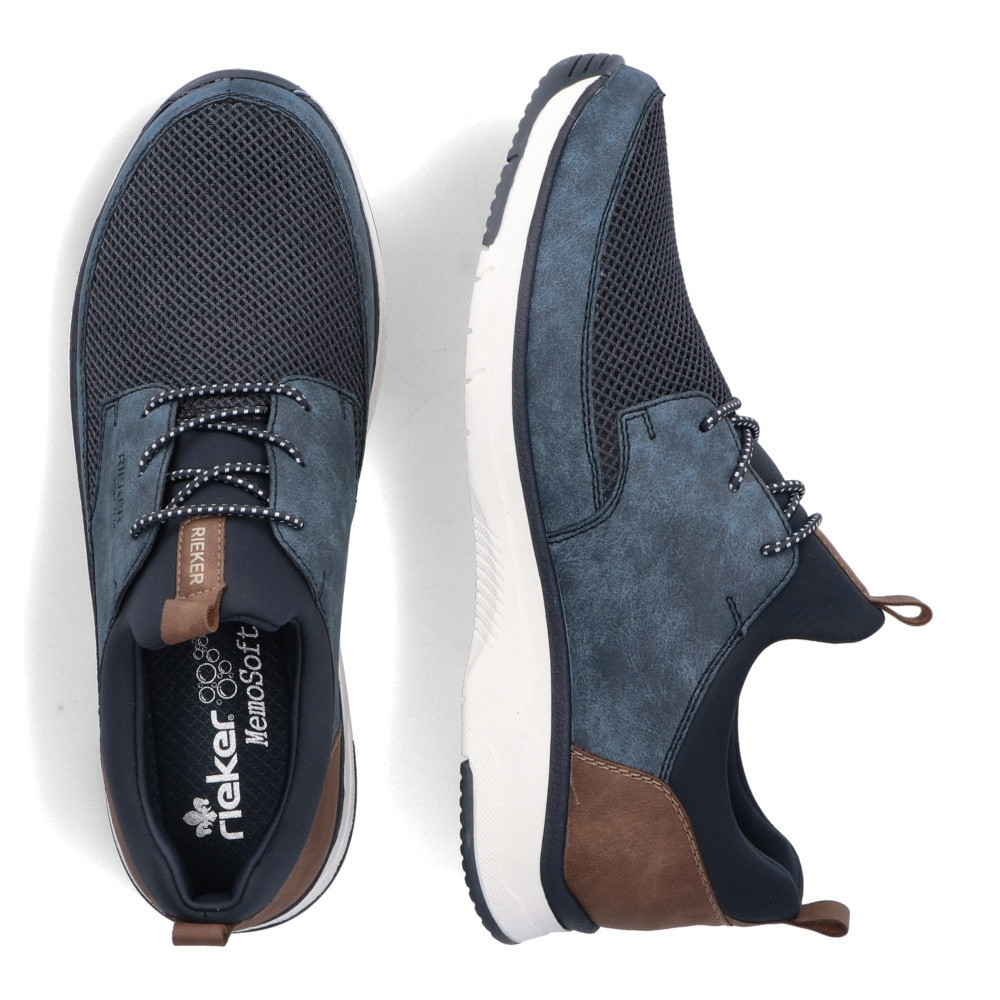 detail Pánské tenisky RIEKER 19550-14 modrá S5