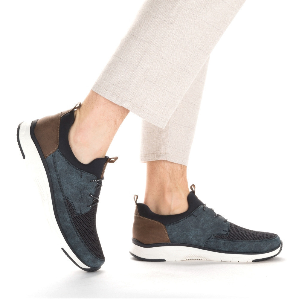 detail Pánské tenisky RIEKER 19550-14 modrá S5