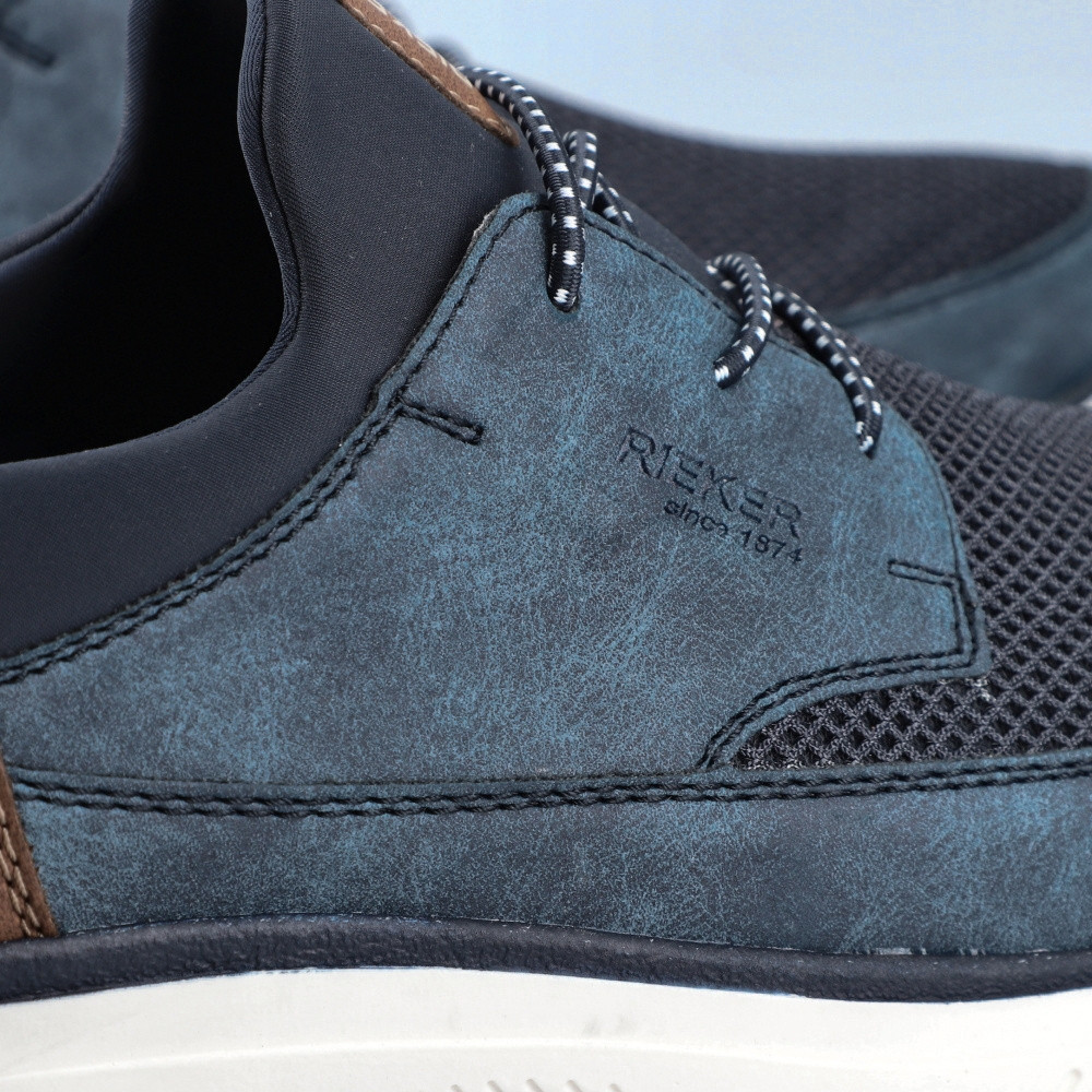 detail Pánské tenisky RIEKER 19550-14 modrá S5