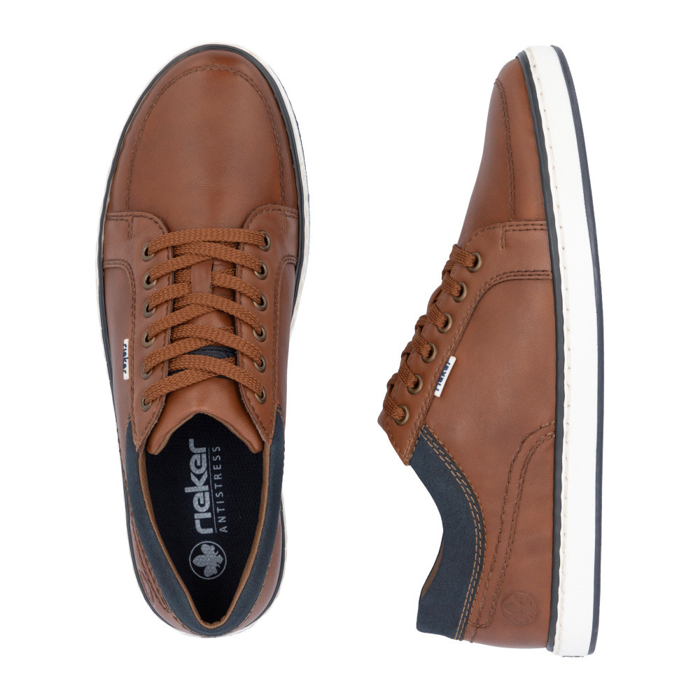 detail Pánské polobotky RIEKER 19624-24 hnědá S5