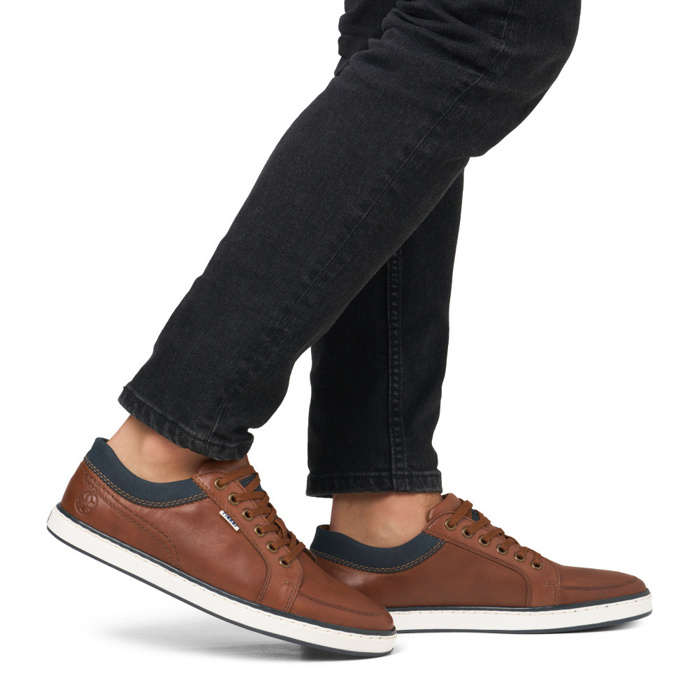 detail Pánské polobotky RIEKER 19624-24 hnědá S5