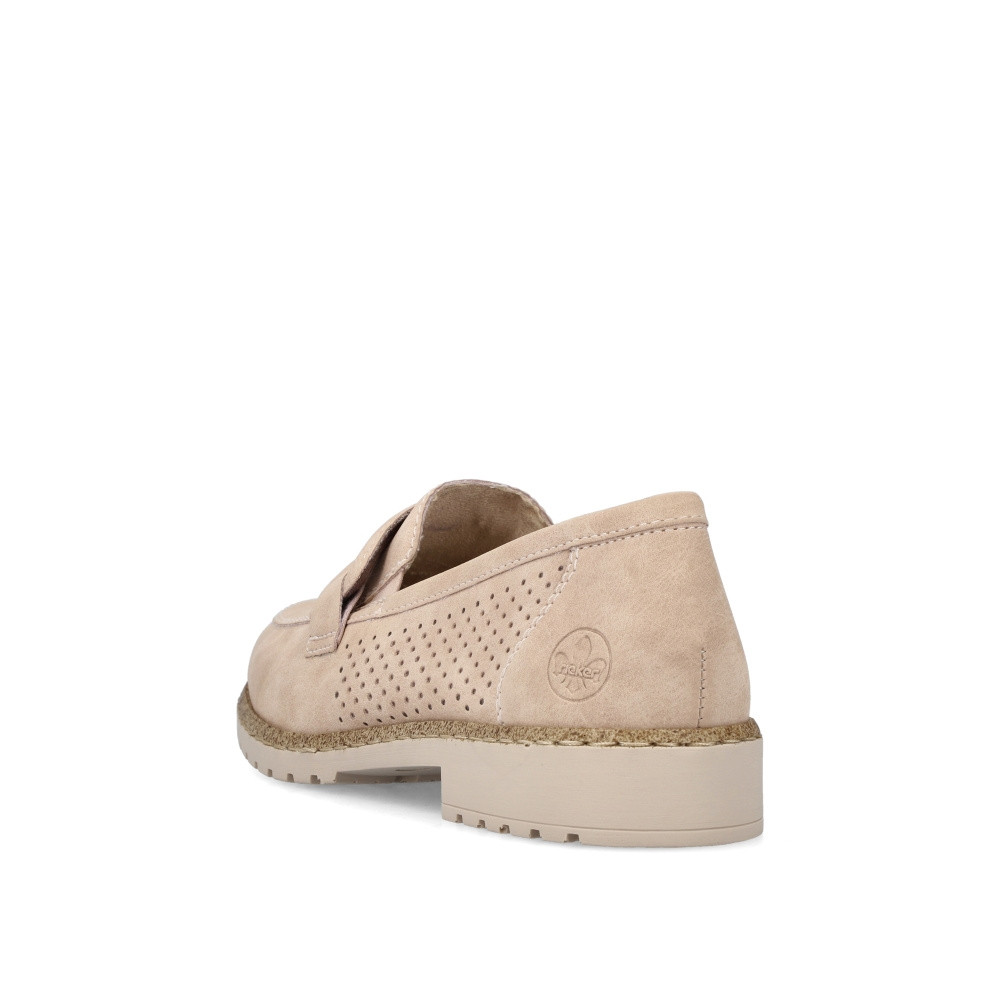 detail Dámské mokasíny RIEKER 51866-31 růžová S3