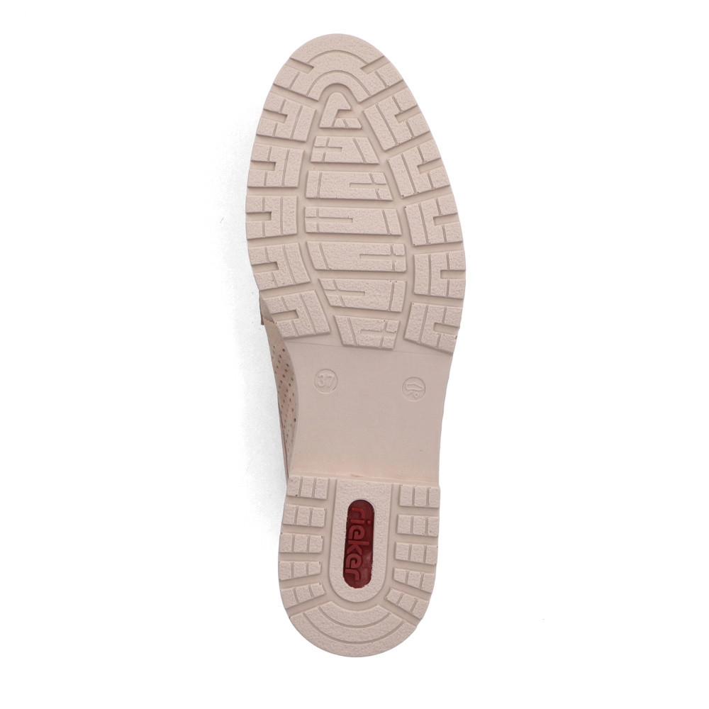 detail Dámské mokasíny RIEKER 51866-31 růžová S3