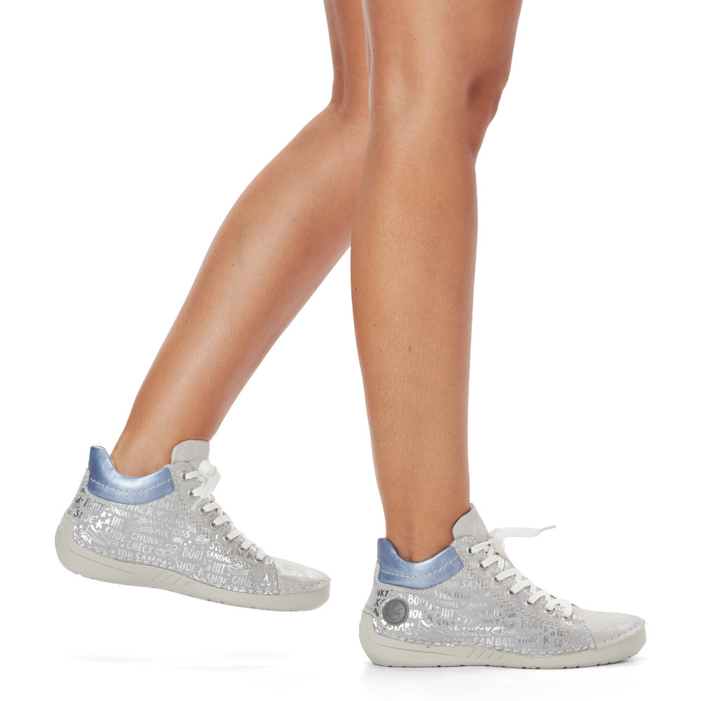 detail Dámská obuv RIEKER RIE-10104021-S3 šedá