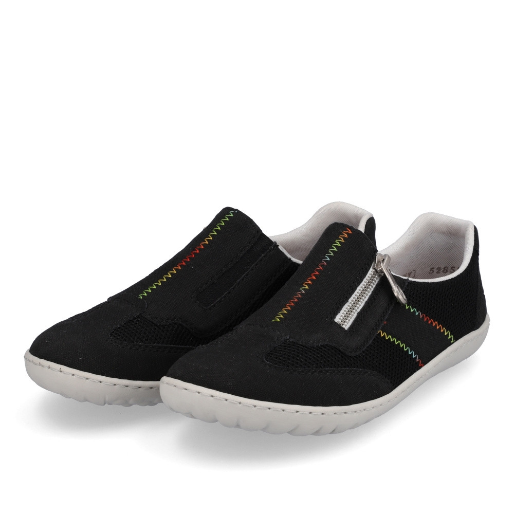 detail Dámské mokasíny RIEKER 52853-00 černá S3