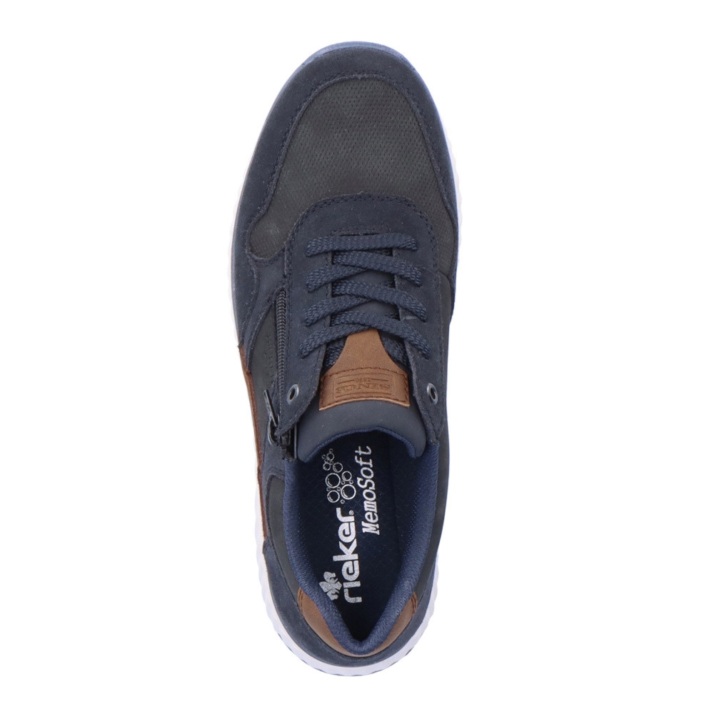 detail Pánské tenisky RIEKER B0601-14 modrá S4