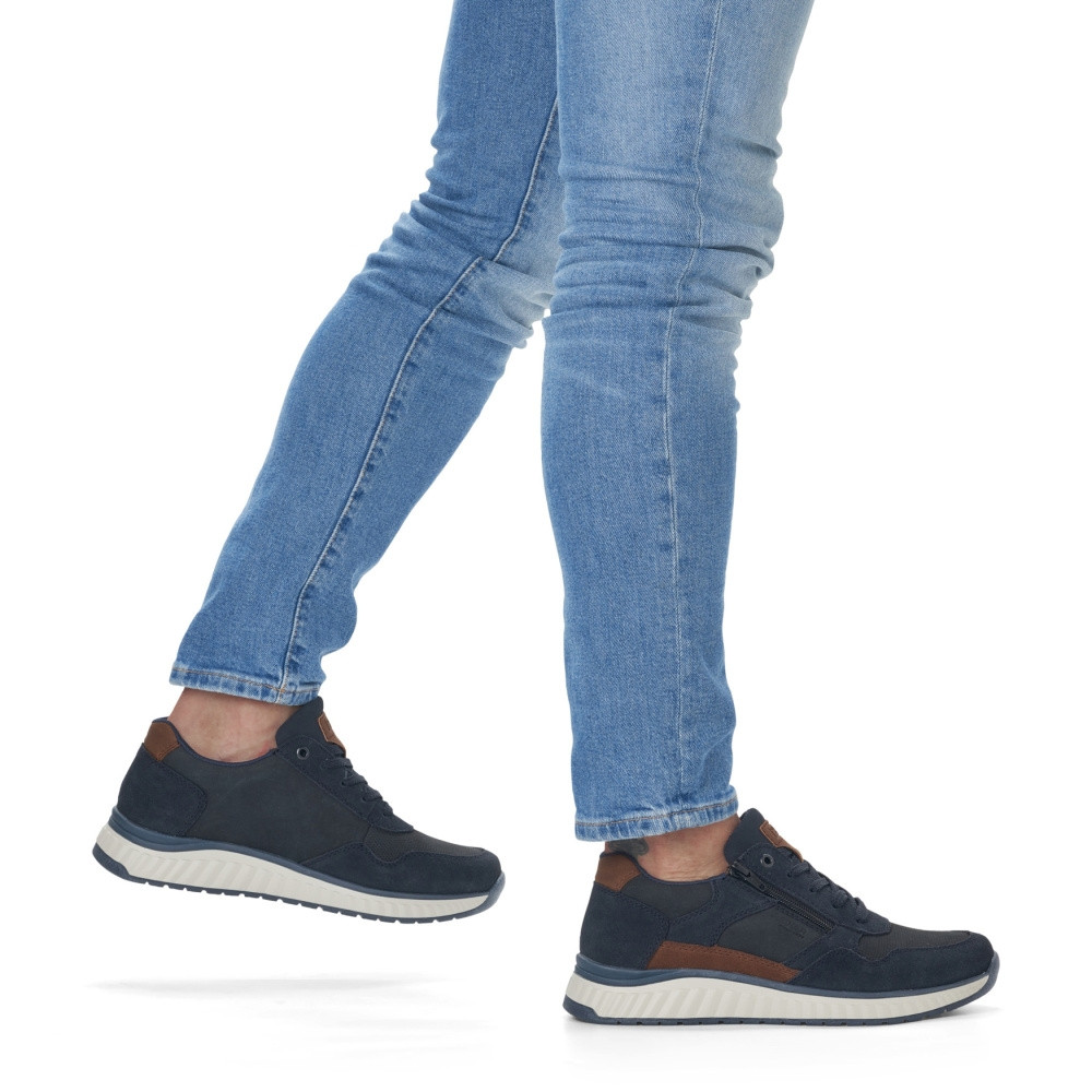 detail Pánské tenisky RIEKER B0601-14 modrá S4