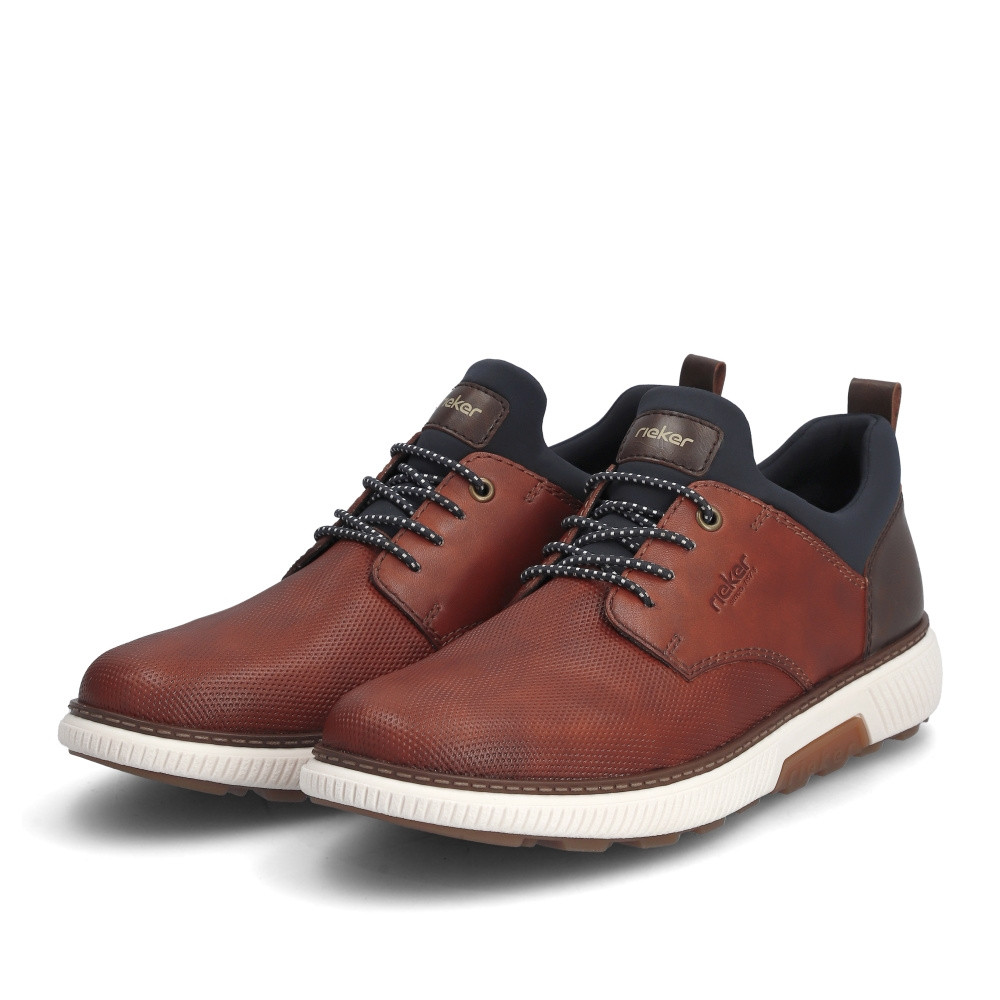 detail Pánské polobotky RIEKER B3352-22 hnědá S4