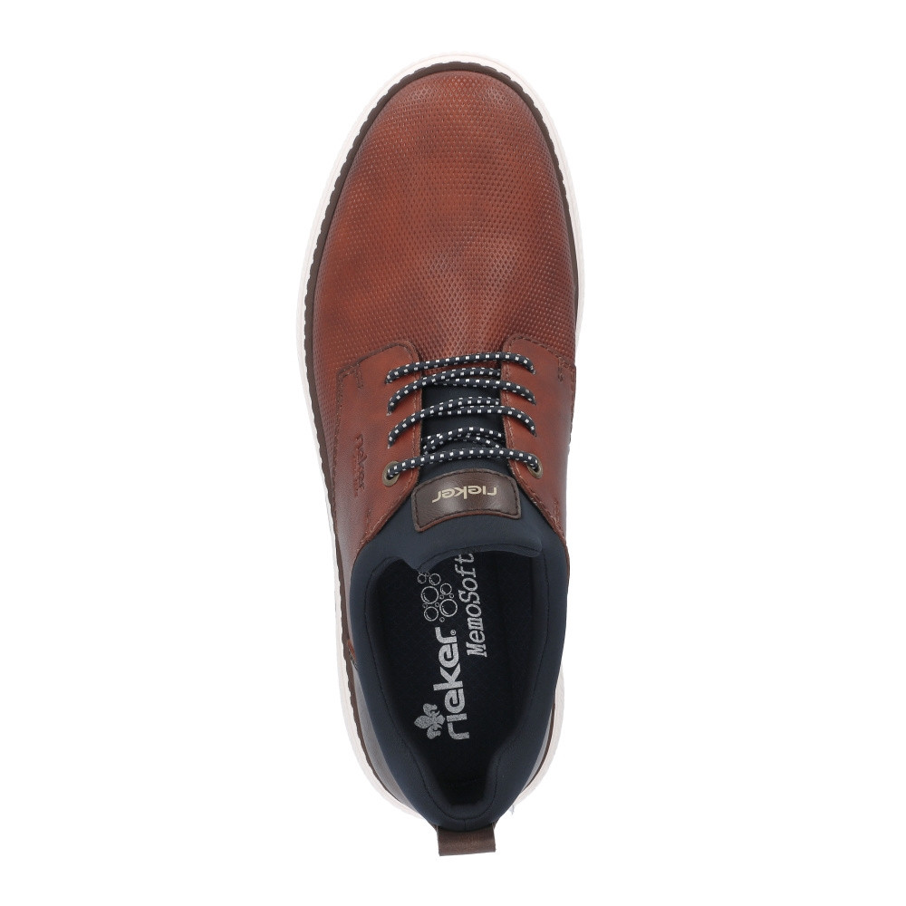 detail Pánské polobotky RIEKER B3352-22 hnědá S4