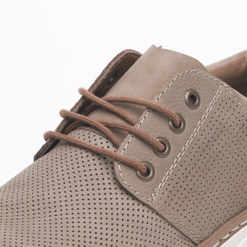 detail Pánské polobotky RIEKER B9905-25 hnědá S4