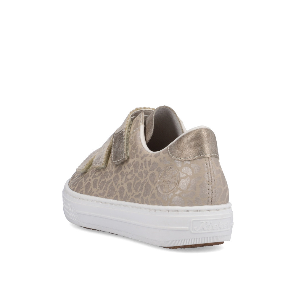 detail Dámske tenisky RIEKER L5964-60 zlatá S3