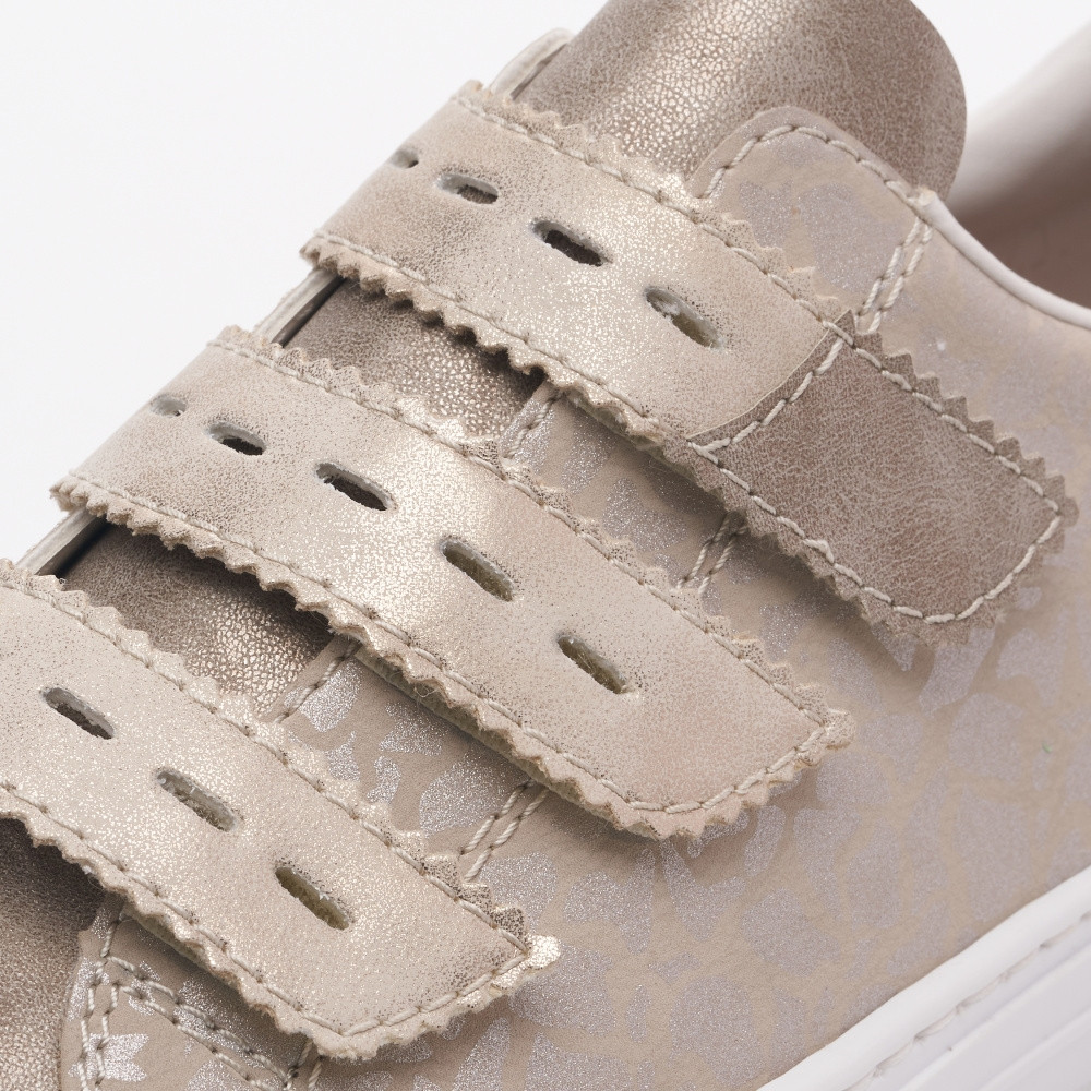 detail Dámske tenisky RIEKER L5964-60 zlatá S3